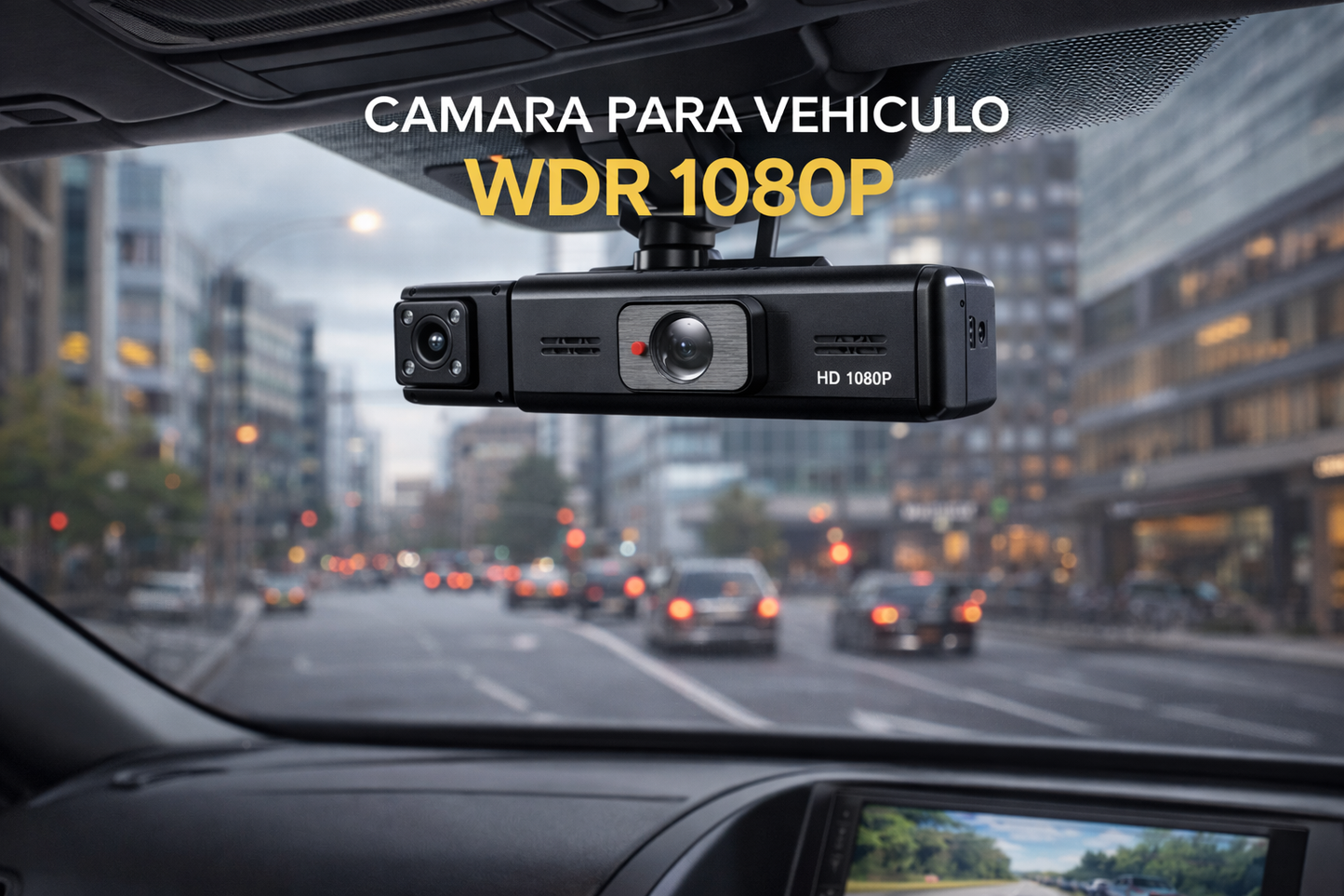 CAMARA PARA VEHICULO WDR 1080P