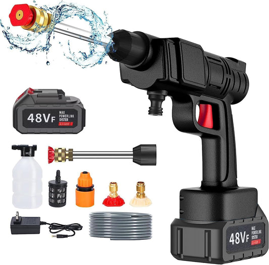 Hidrolavadora 24V Alta Presion Inalámbrica Auto Hidrojet Lavado